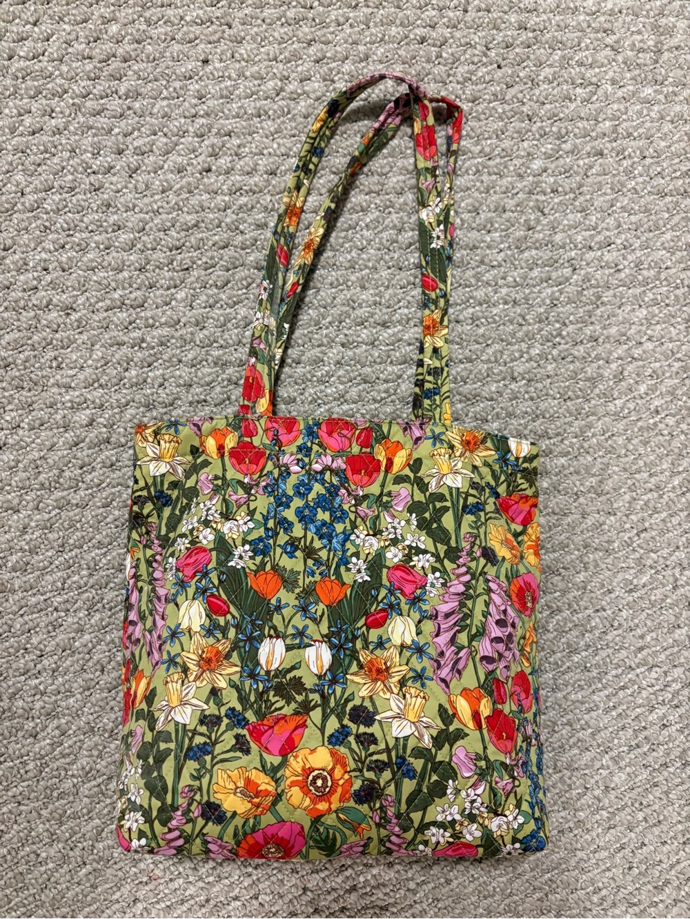 Vera Bradley Meadows Bouquet Tote